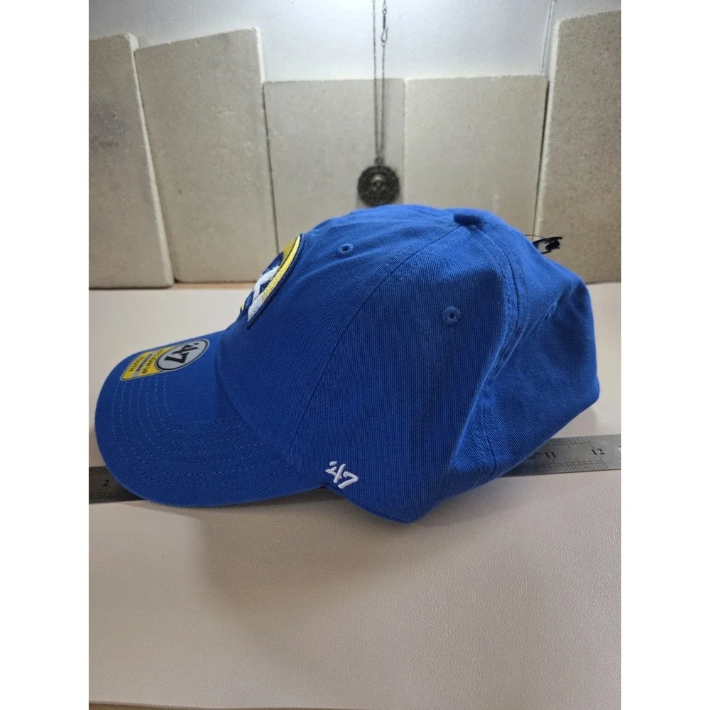 Los Angeles Rams 47 Clean Up Youth Adjustable Hat Blue NFL F-RGW29GWS-MO NWT